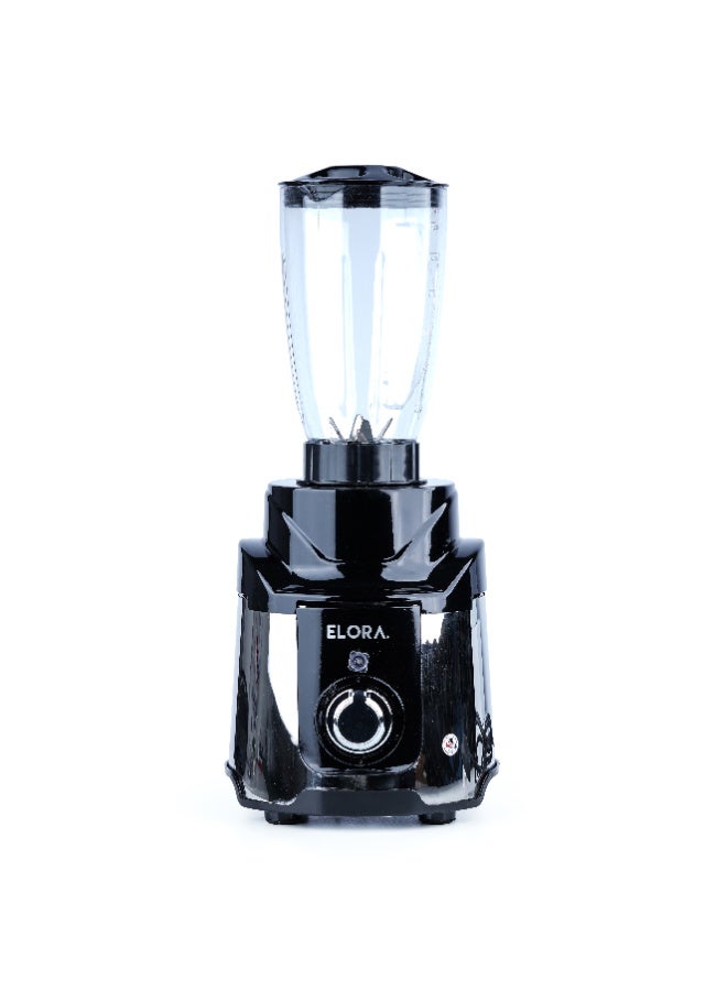 Elora Indian Mixer Grinder cum Blender ELMG-3024 | 4-In-1 | 1200W | 1.5L | 3 Speed with Pulse | Heavy-Duty Motor - Image 3